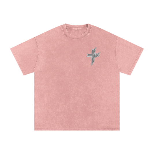 CrossWalk™️ Cotton T-Shirt (Grey icon)